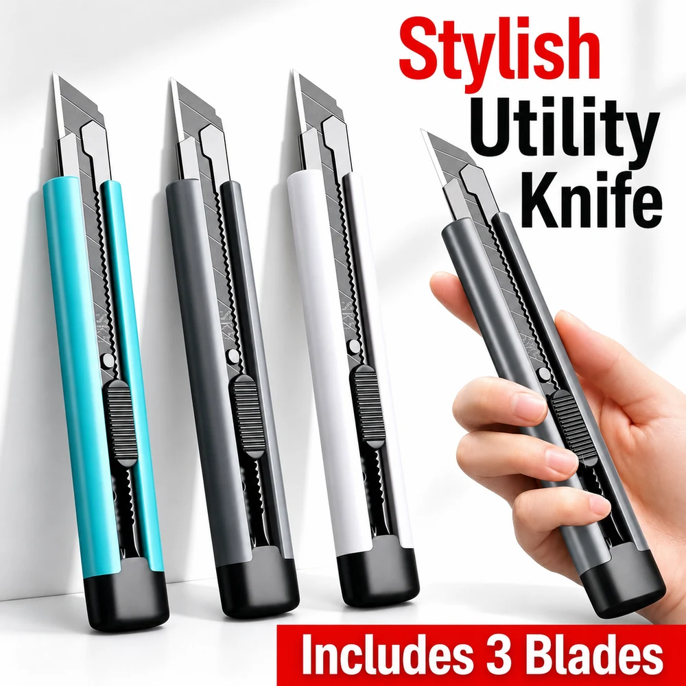 Snap-Off Utility Knife product image on white background