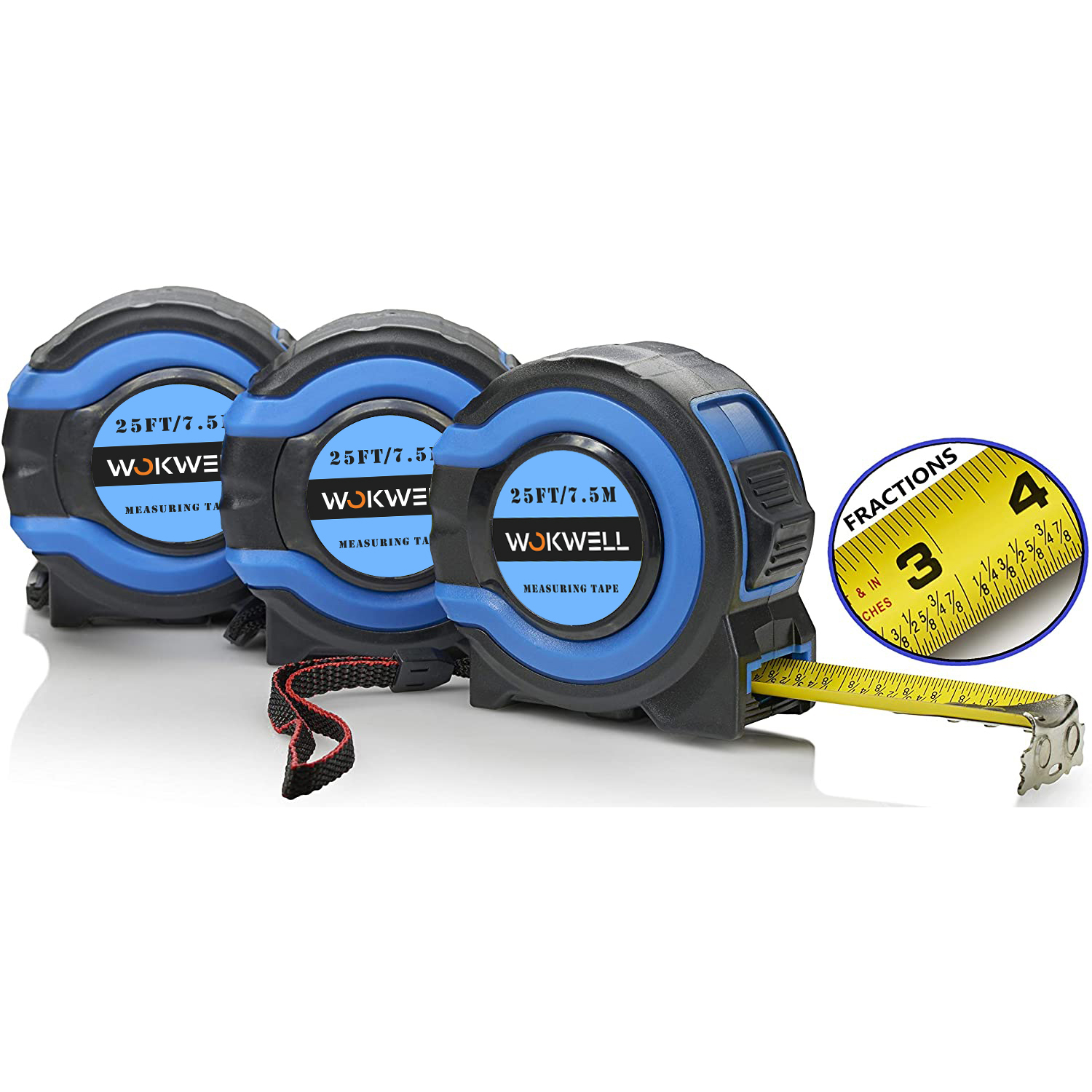 25FT Imperial Steel Blade Tape Measure detail view 1 for OEM buyers